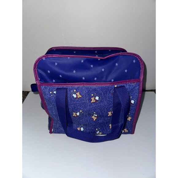 Vintage Ross Similac Baby Teddy Bear Diaper Bag Insulated Blue Hospital Bag - Picture 2 of 7